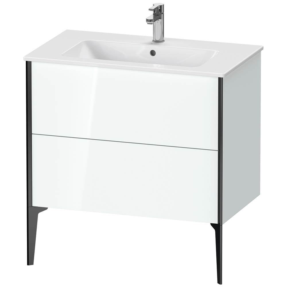 Duravit - XViu Two Drawer Floorstanding Vanity Unit White - White High Gloss