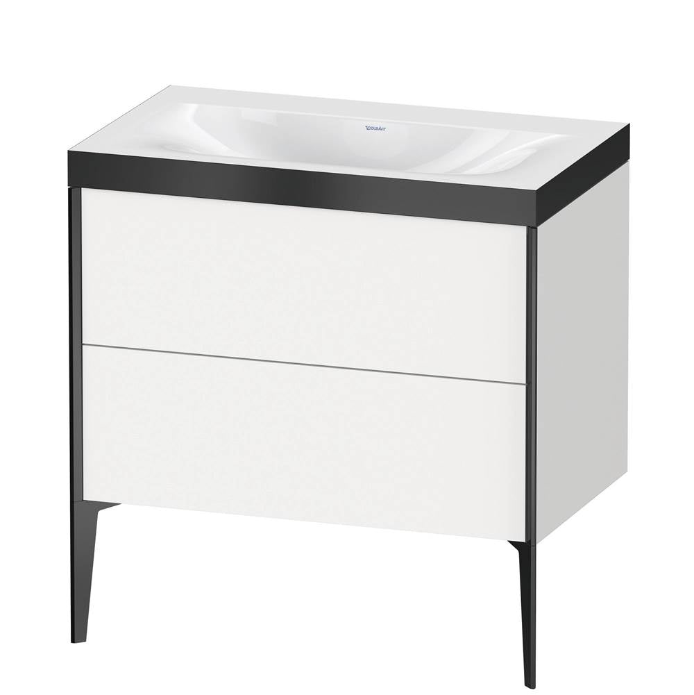 Duravit - XViu Two Drawer C-Bonded Floorstanding Vanity Kit White - White Matte