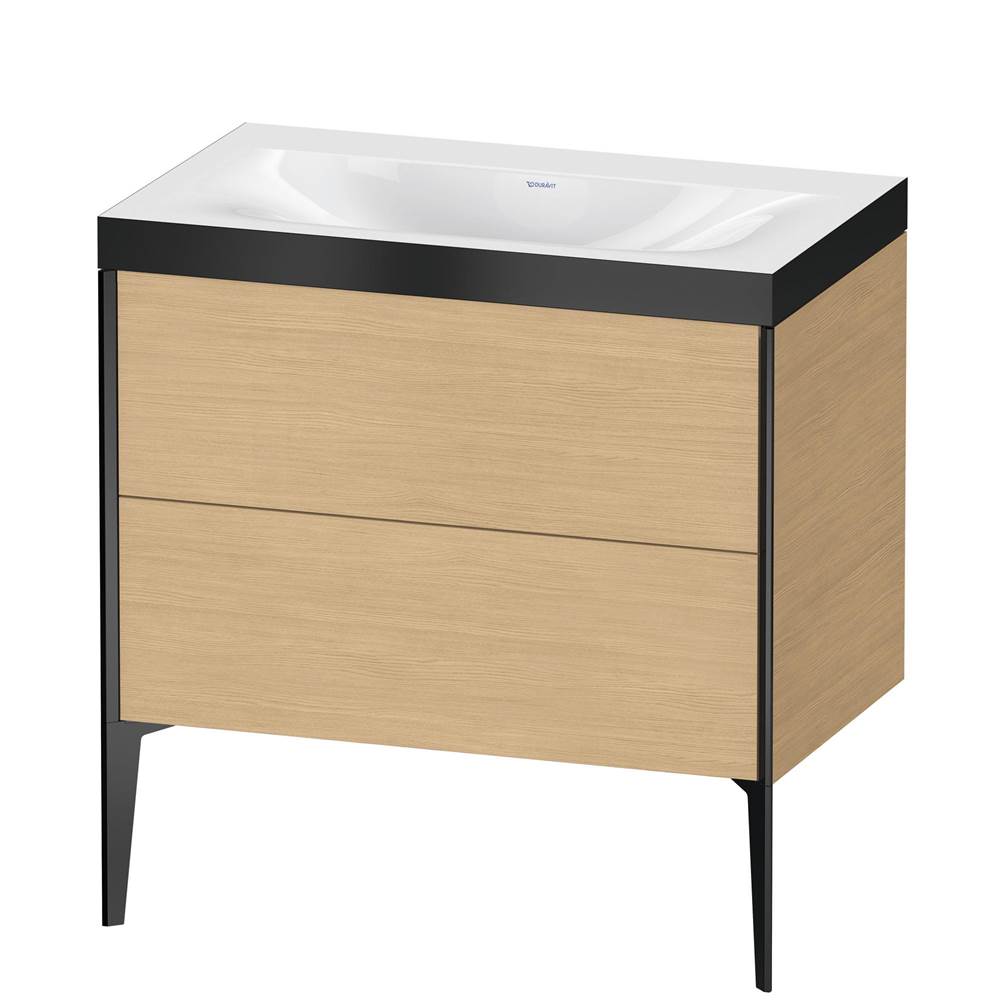 Duravit - XViu Two Drawer C-Bonded Floorstanding Vanity Kit Natural Oak - Natural Oak