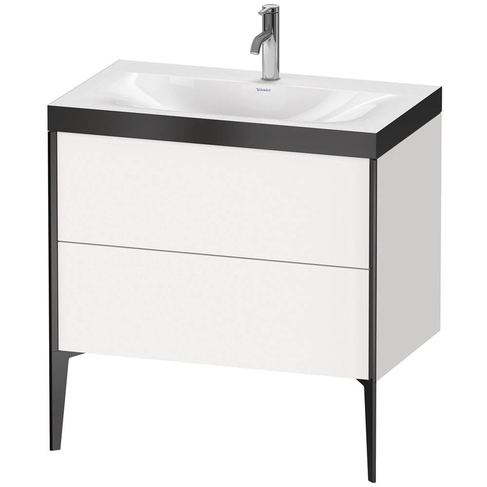 Duravit - XViu Two Drawer C-Bonded Floorstanding Vanity Kit White - White Matte