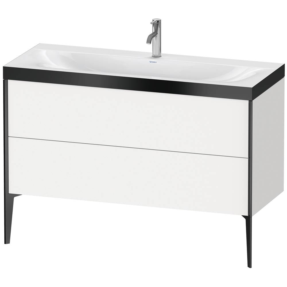 Duravit - XViu Two Drawer C-Bonded Floorstanding Vanity Kit White - White Matte