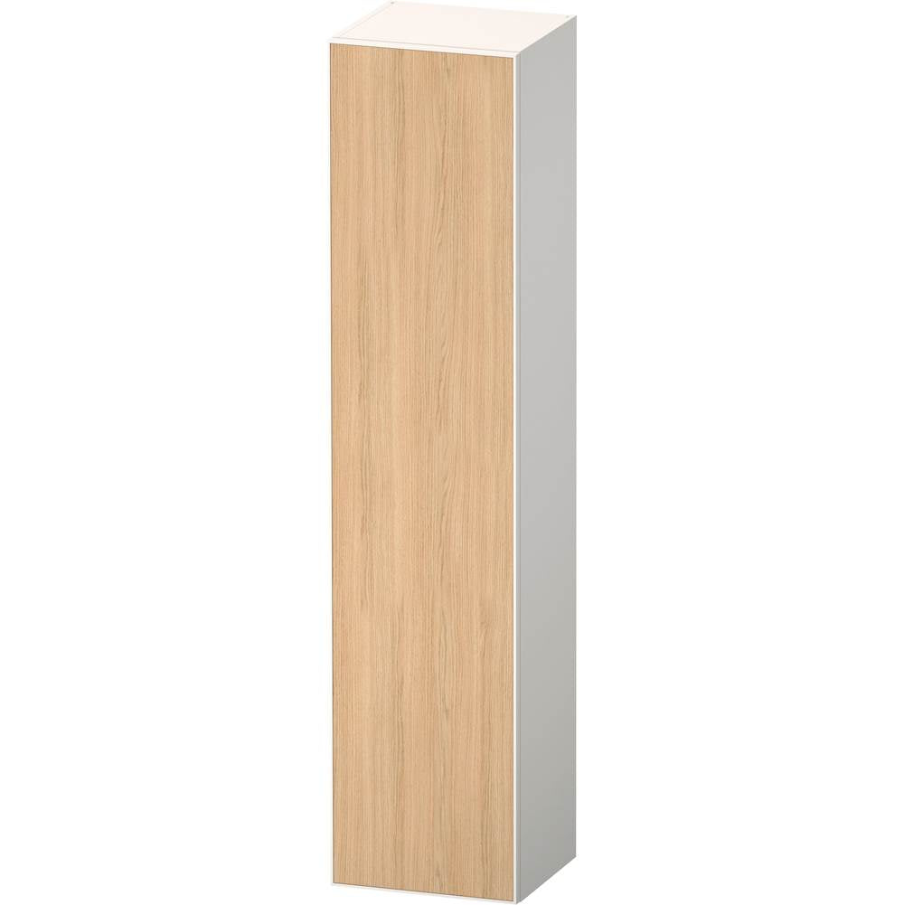 Duravit - Zencha Tall Cabinet - Natural Oak With White