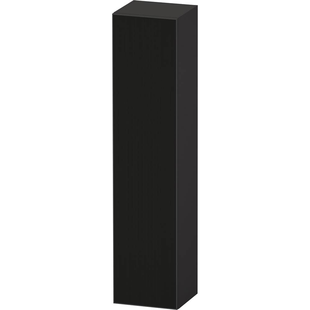 Duravit - Zencha Tall Cabinet - Black Line Structure With Graphite