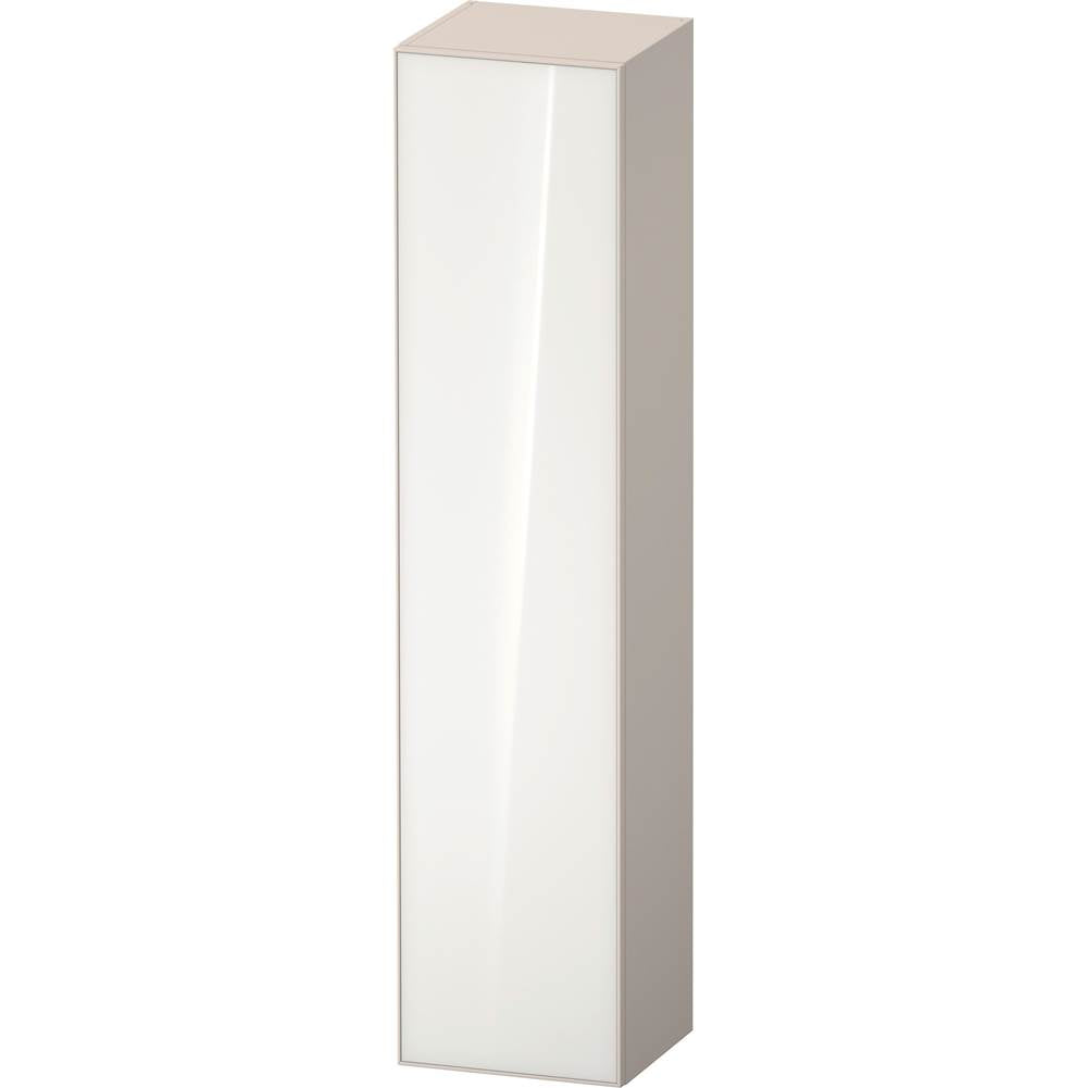 Duravit - Zencha Tall Cabinet - White With Taupe