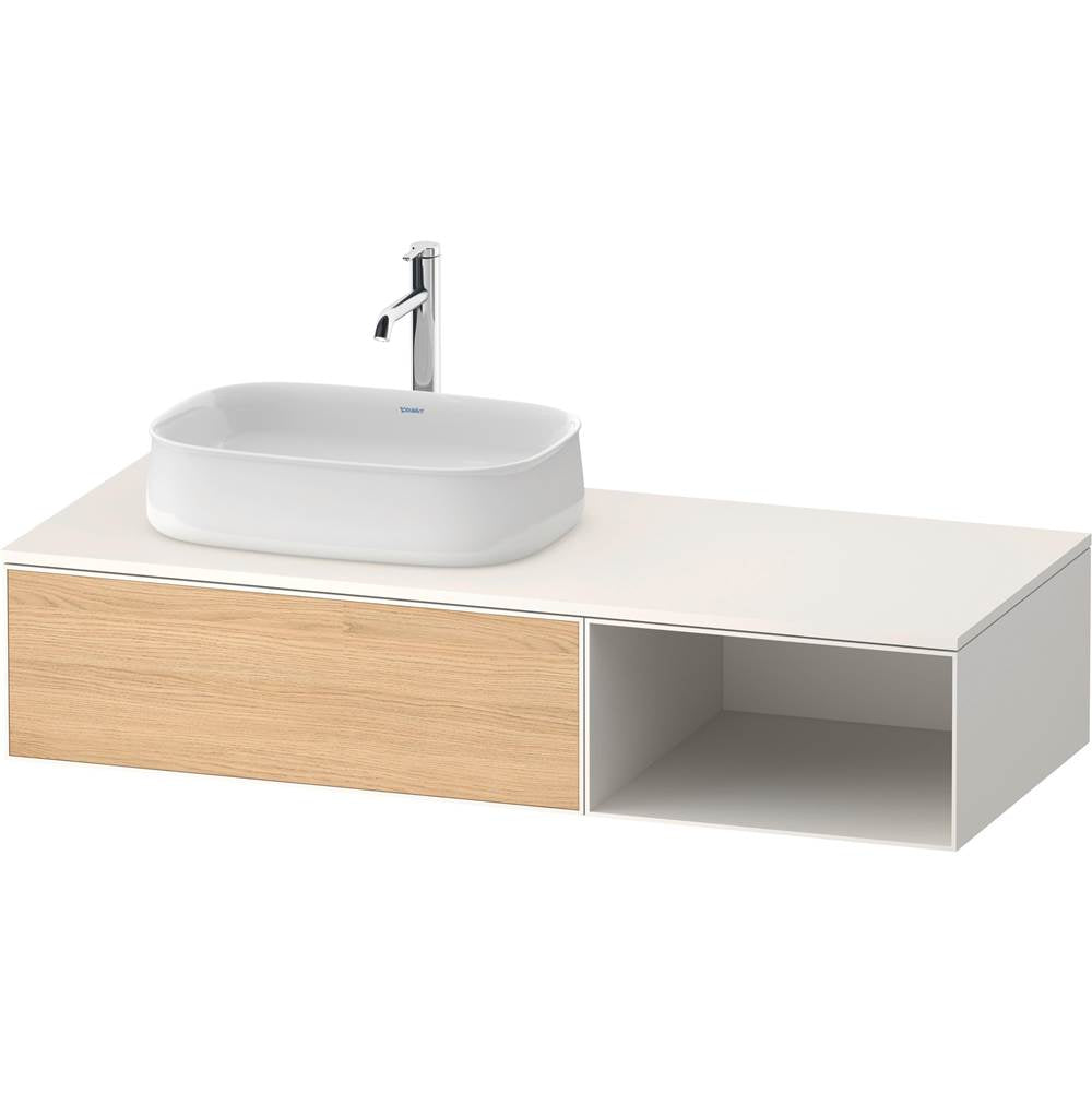 Duravit - Zencha Vanity Unit for Console - Natural Oak With White