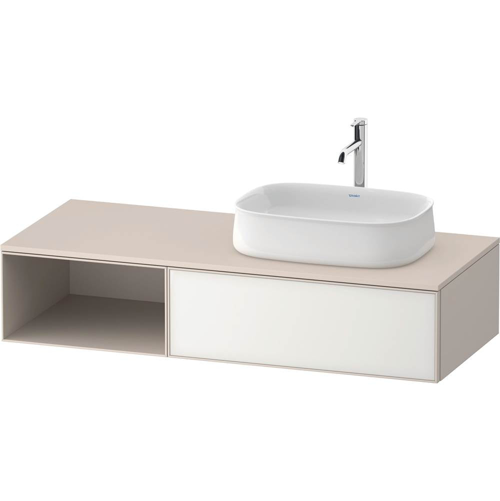 Duravit - Zencha Vanity Unit for Console - White With Taupe