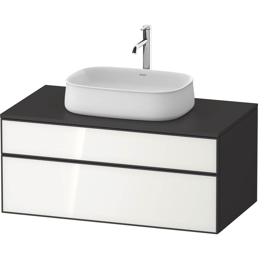 Duravit - Zencha Vanity Unit for Console - White With Graphite