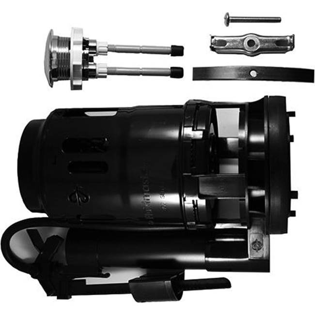 Duravit - Flush Valve 3'' 5/3.5L Durastyle #215701 with Push Button