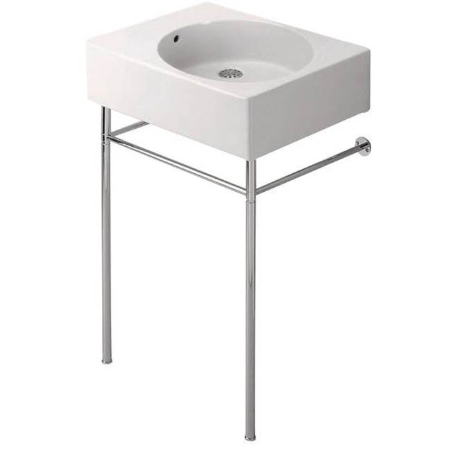 Scola Wall-Mount Sink White