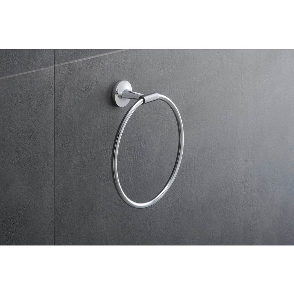 Starck T Towel Ring Chrome