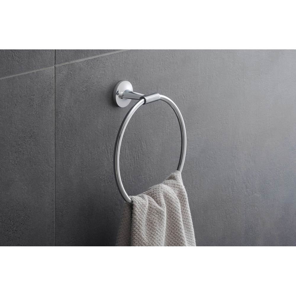 Starck T Towel Ring Chrome