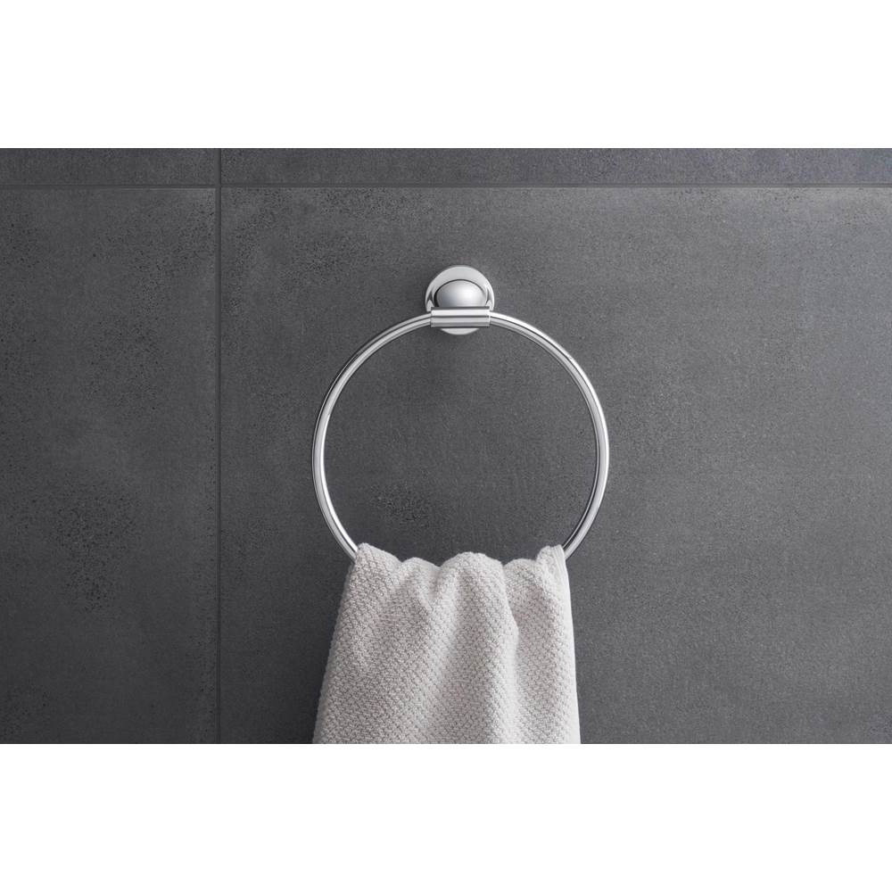 Starck T Towel Ring Chrome