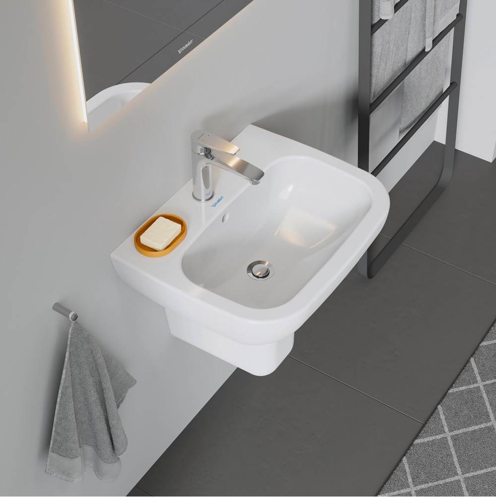 D-Code Wall-Mount Sink White