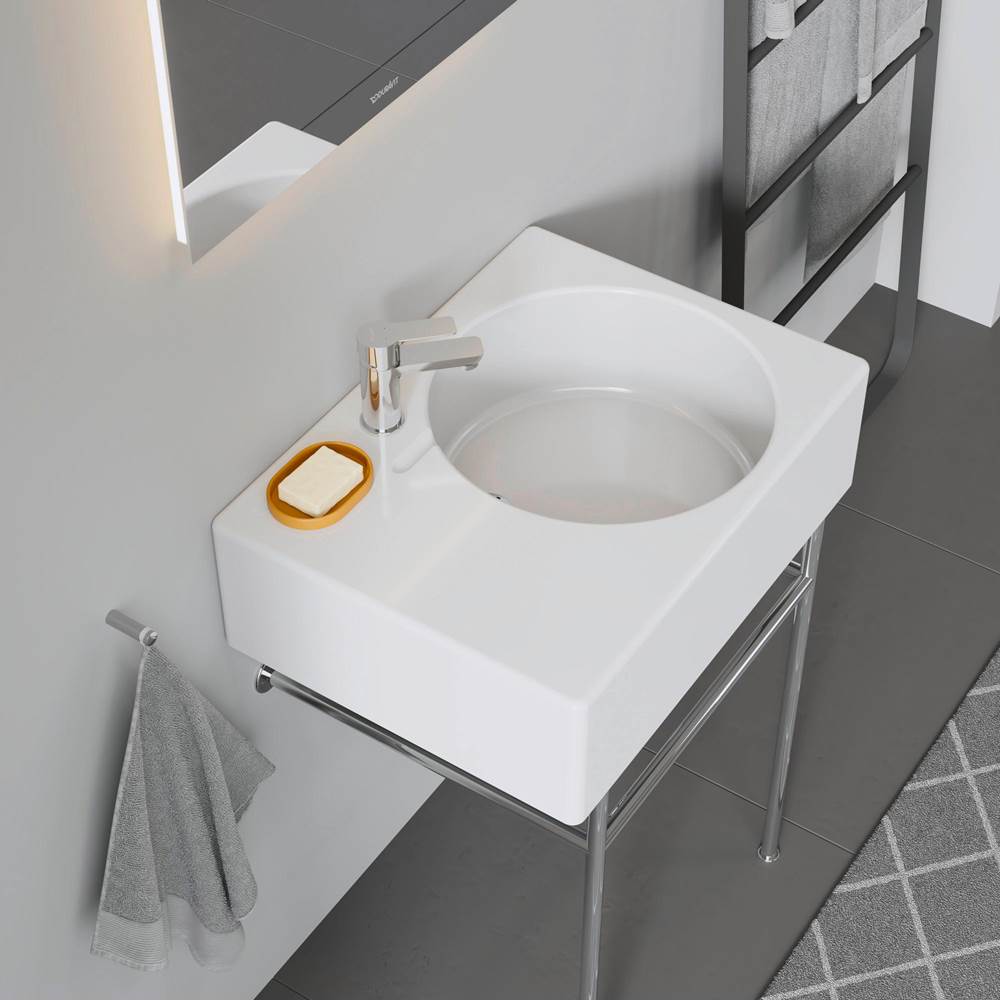 Scola Wall-Mount Sink White