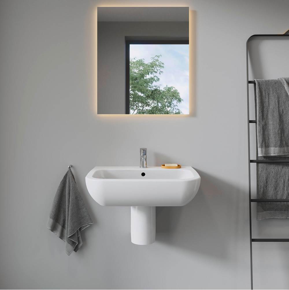 D-Code Wall-Mount Sink White