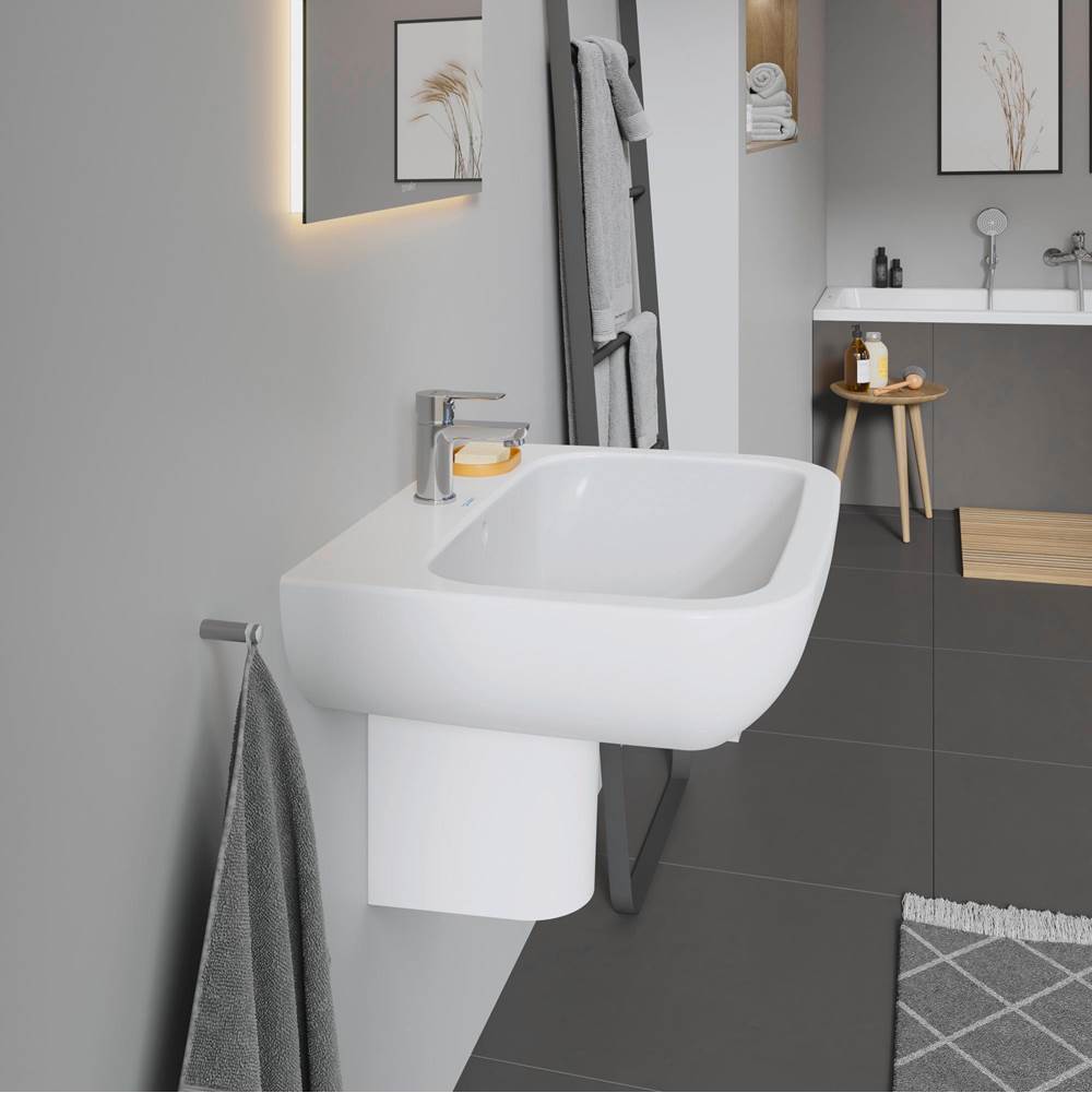D-Code Wall-Mount Sink White