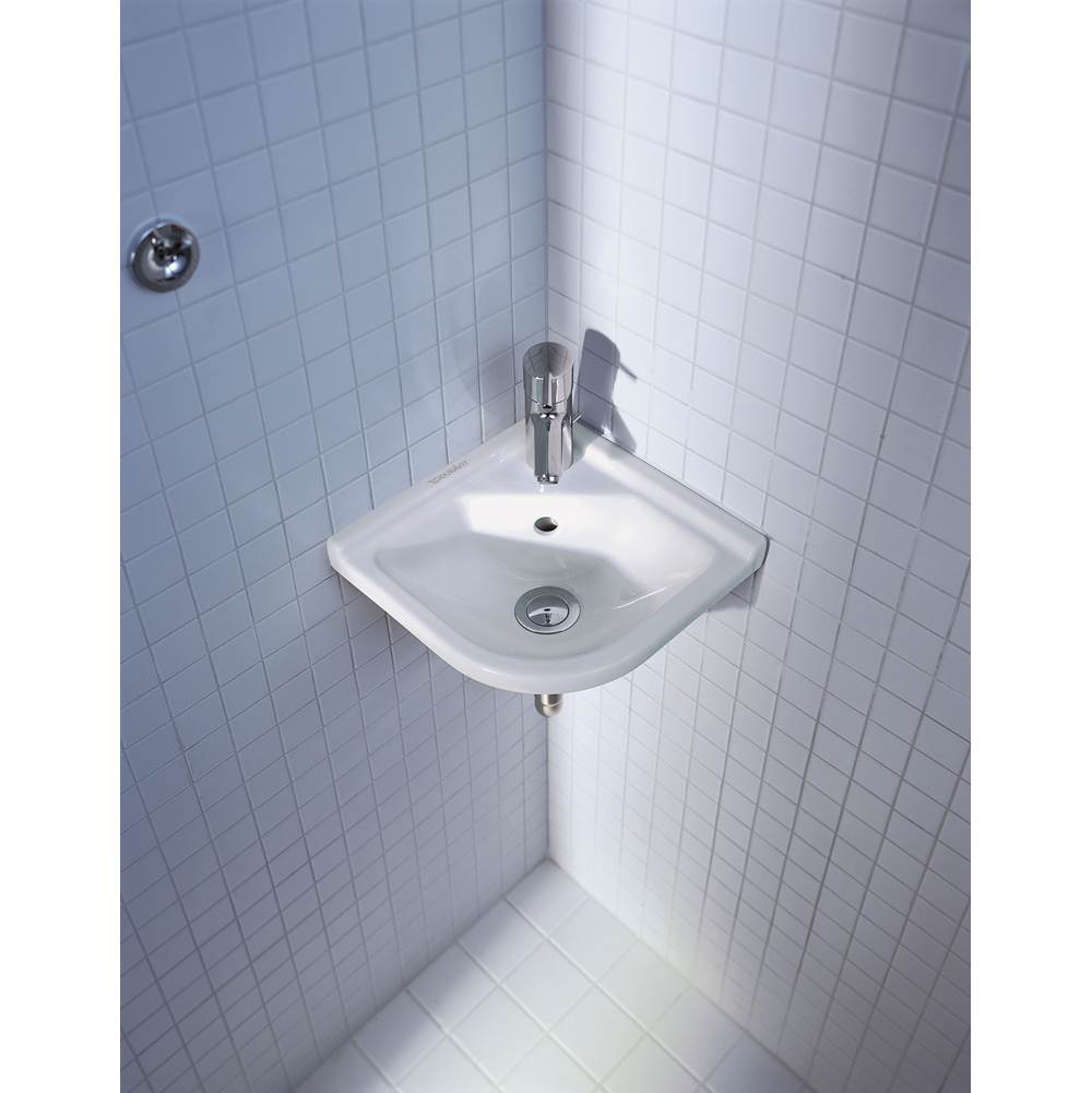 Starck 3 Corner Sink White
