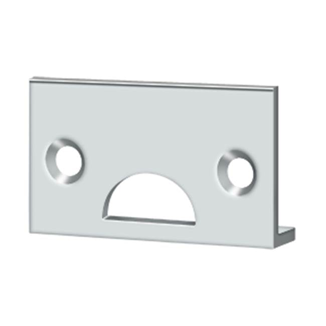 Deltana - Angle Strike, Solid Brass - Polished Chrome