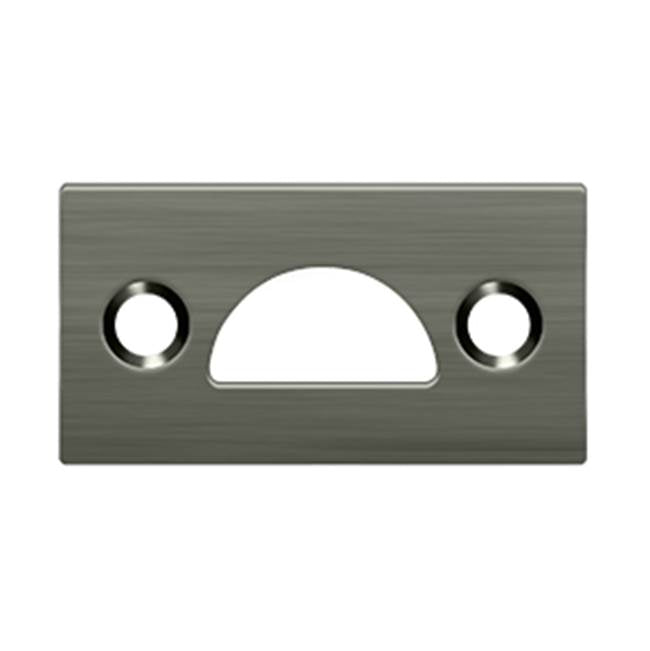 Deltana - Mortise Strike, Solid Brass - Antique Nickel
