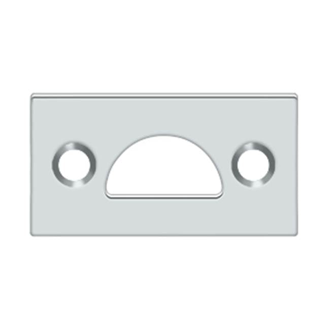 Deltana - Mortise Strike, Solid Brass - Polished Chrome