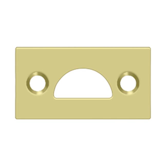 Deltana - Mortise Strike, Solid Brass - Polished Brass