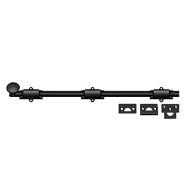 Deltana - 18'' Surface Bolt, HD - Paint Black