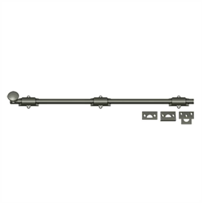 Deltana - 24'' Surface Bolt, HD - Antique Nickel