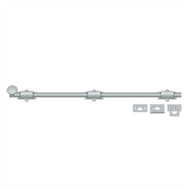 Deltana - 24'' Surface Bolt, HD - Brushed Chrome