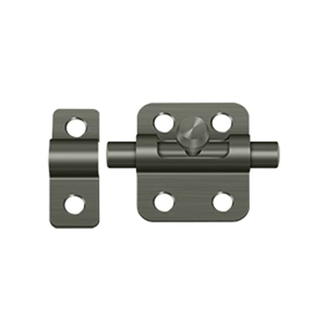 Deltana - 2'' Barrel Bolt - Antique Nickel