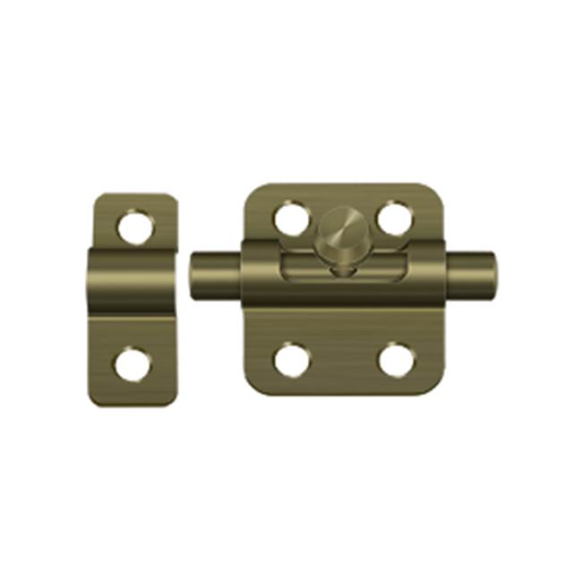 Deltana - 2'' Barrel Bolt - Antique Brass