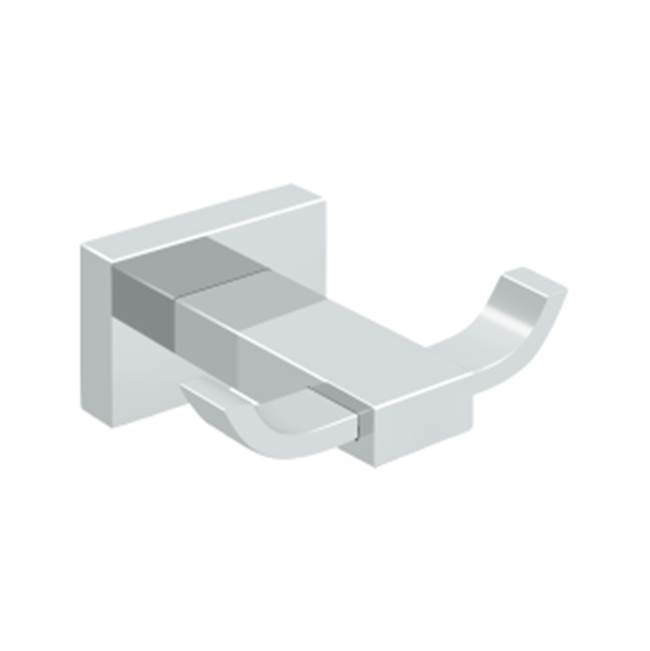 Deltana - Double Robe Hook, 55D Series - Polished Chrome