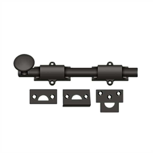 Deltana - 8'' Surface Bolt, HD - Oil-rubbed Bronze