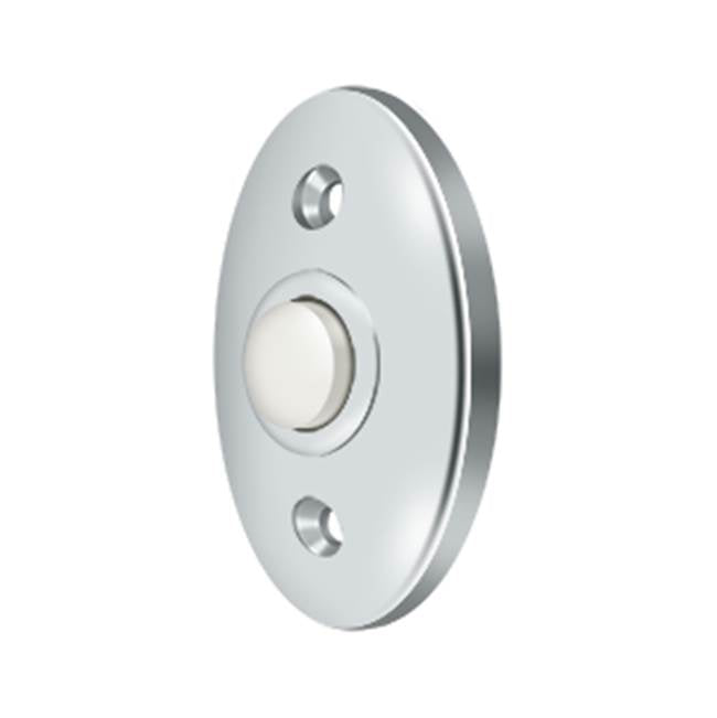 Deltana - Bell Button, Standard - Polished Chrome