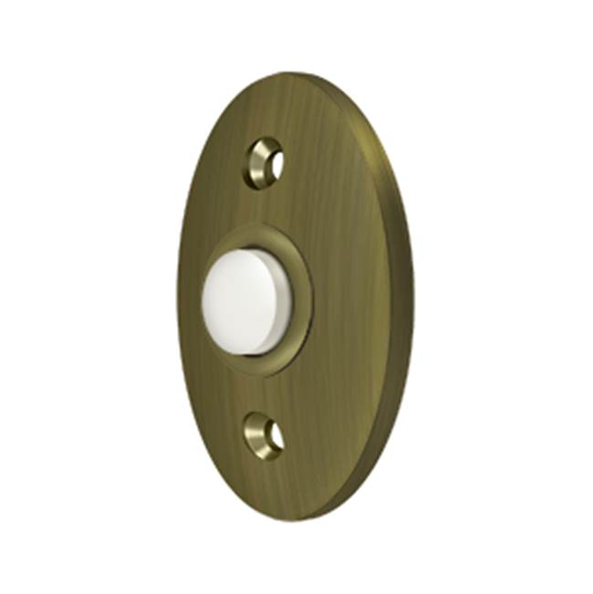 Deltana - Bell Button, Standard - Antique Brass