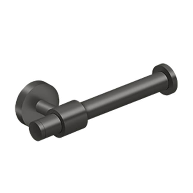 Deltana - Toilet Paper Holder Single Post ''L'' BBS Series - Oil-rubbed Bronze
