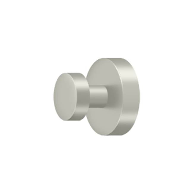 Deltana - Single Robe Hook BBS Series - Brushed Nickel