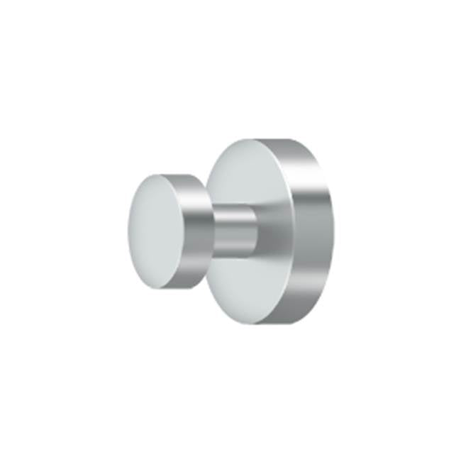 Deltana - Single Robe Hook BBS Series - Polished Chrome