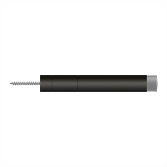 Deltana - Extension Baseboard Door Bumper, Solid Brass - Oil-rubbed Bronze