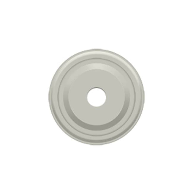 Deltana - Base Plate for Knobs, 1'' Diam. - Brushed Nickel