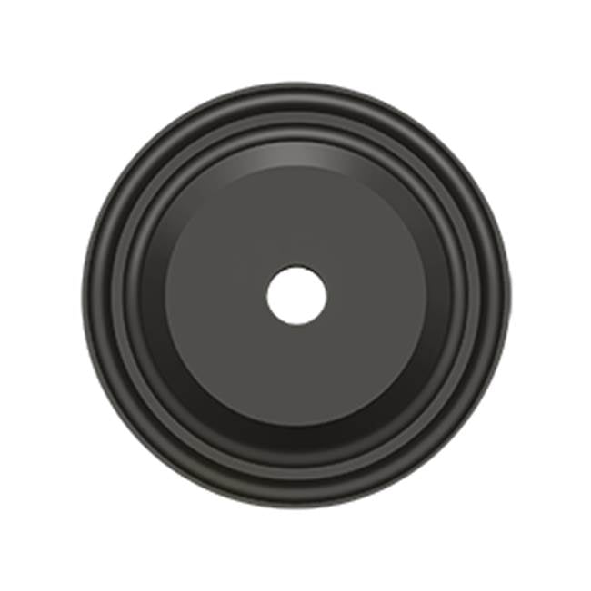 Deltana - Base Plate for Knobs, 1-1/2'' Diam. - Oil-rubbed Bronze