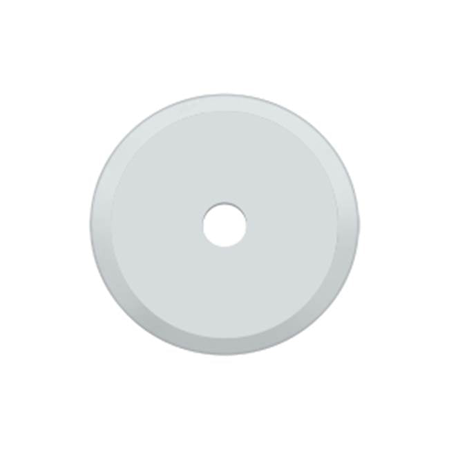 Deltana - Base Plate for Knobs, 1-1/4'' Diam. - Polished Chrome