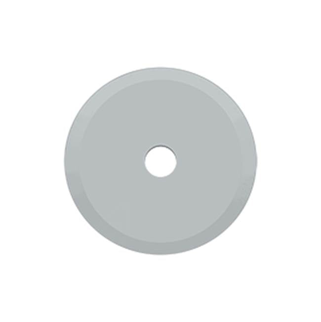 Deltana - Base Plate for Knobs, 1-1/4'' Diam. - Brushed Chrome