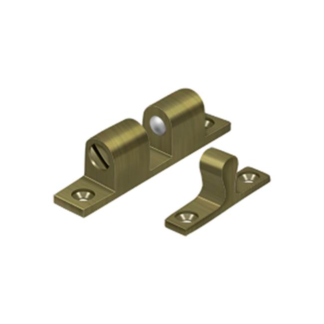 Deltana - Ball Tension Catch 2-1/4'' x 1/2'' - Antique Brass