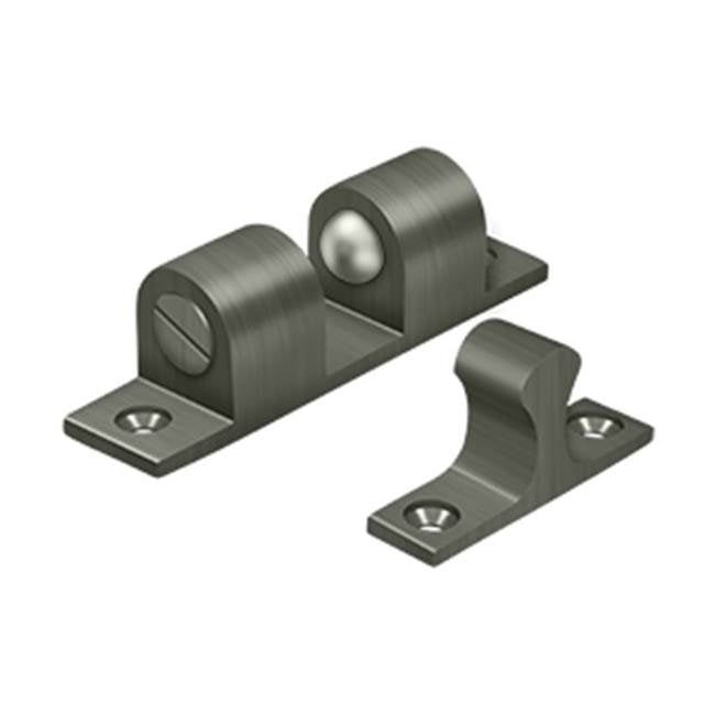Deltana - Ball Tension Catch 3'' x 3/4'' - Antique Nickel