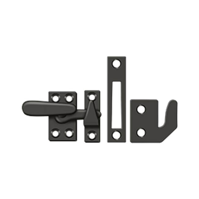 Deltana - Window Lock, Casement Fastener, Small - Oil-rubbed Bronze