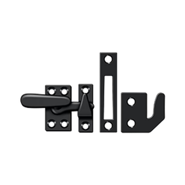 Deltana - Window Lock, Casement Fastener, Small - Paint Black