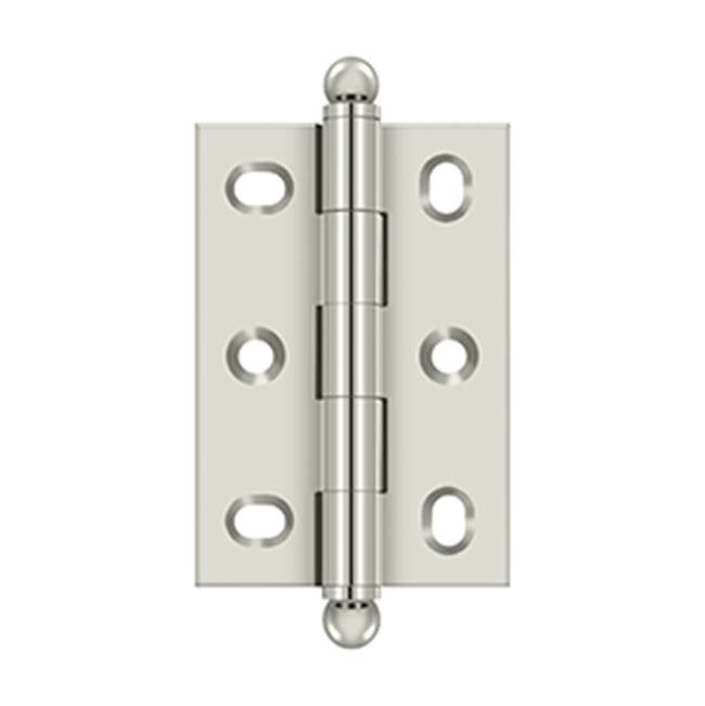 Deltana - 2-1/2'' x 1-3/4'' Adjustable W/ Ball Tips - Polished Nickel