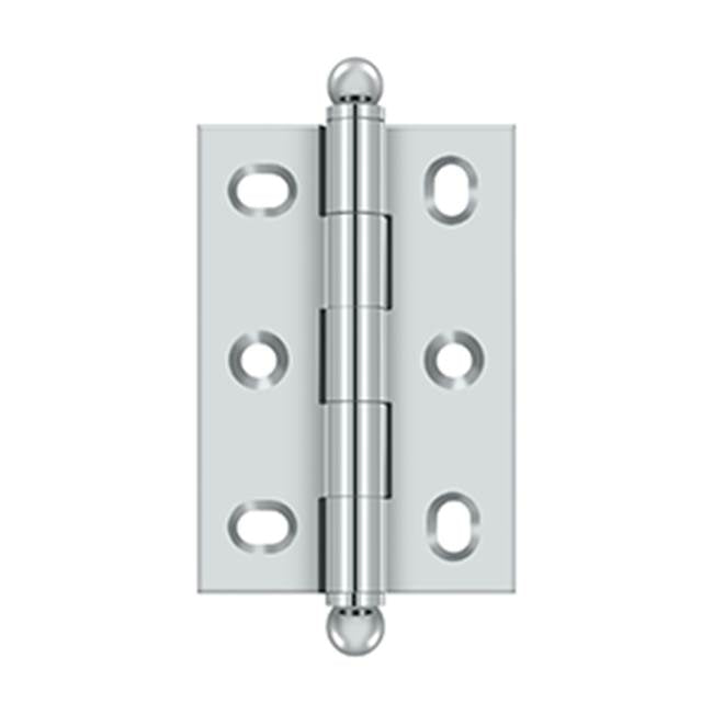 Deltana - 2-1/2'' x 1-3/4'' Adjustable W/ Ball Tips - Polished Chrome