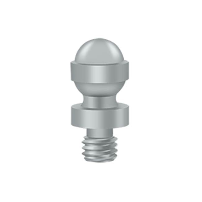 Deltana - Acorn Tip - Brushed Chrome