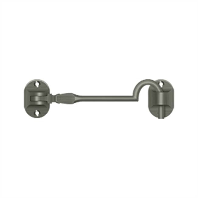 Deltana - Cabin Hooks, British Style, 4'' - Antique Nickel